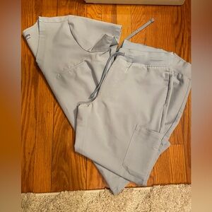 Mandala Sky Blue Women’s Scrub Set